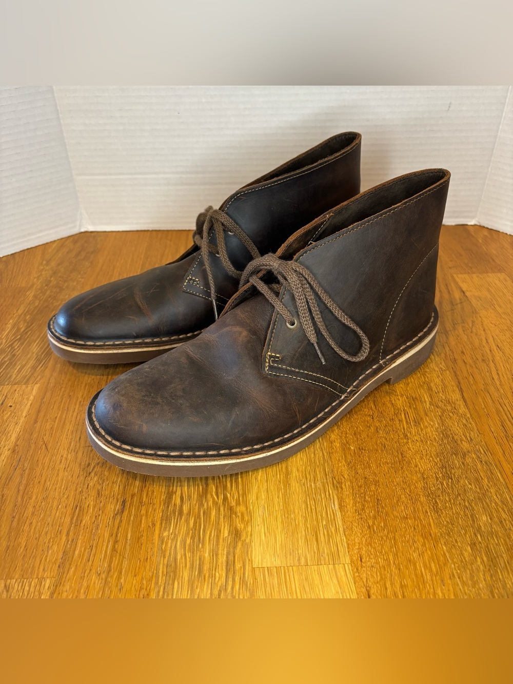 Clarks Chukka Desert Boot Men’s Size 9 M 15522 Bushacre II 2-Eye Casual